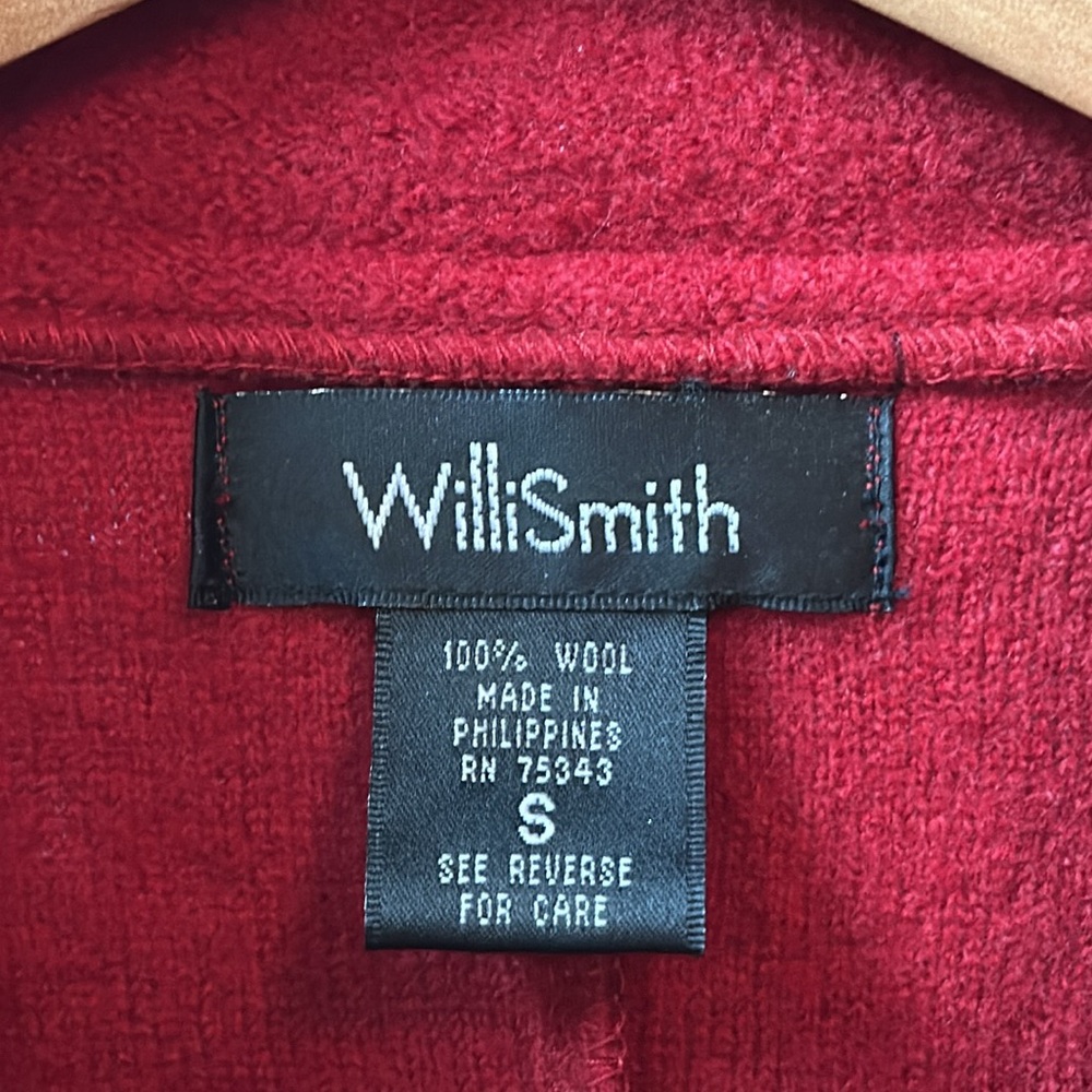 100% Wool Red Jacket - Picture 6 of 13
